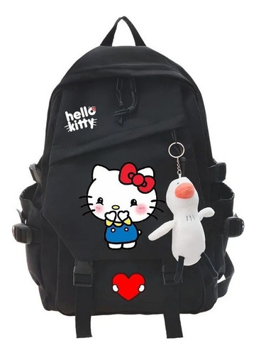 Bolsos De Gran Capacidad Y2k Cute Hello Kitty Mochila Kaw