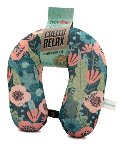 Imagen 9 de 10 de 3 Cuello Almohada Viaje Relax Microperlas Hombre Mujer Niños