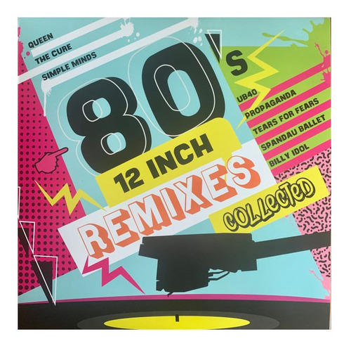 80s 12 Inch Remixes Collected 3lp Compilado Vinilo Nuevo