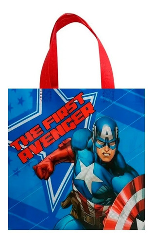 25 Bolsas, Dulceros, Capitan America