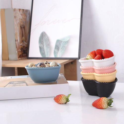 Frutero De Cerámica Con Forma De Corazón Para Postres, Cuenc