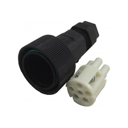 Conector Estanco 5x 0,5/1,5 Hembra Ip68 Scame Thb.405.b2a