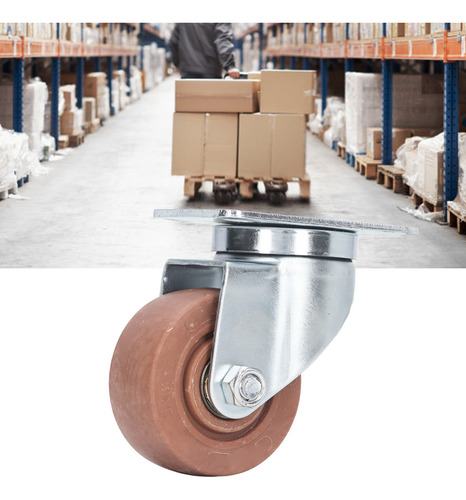 Rueda Universal De Repuesto De Nailon Cart Caster De 3 Pulga