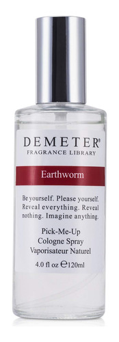 Espray De Colonia Demeter Earthworm Para Hombre Y Mujer, 120