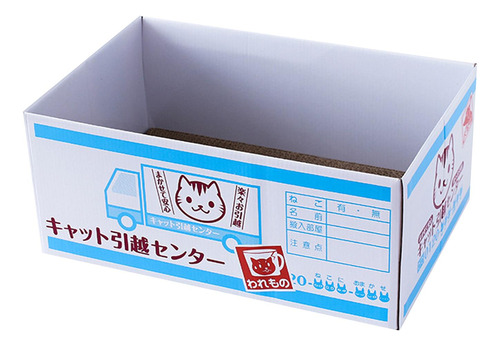 Caja Rascadora De Cartón Para Gatos, Cama De Salón,
