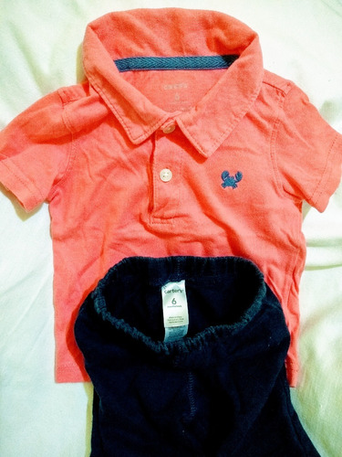 Conjunto Carters Remera+pantalón Pana Largo(use 1vez)