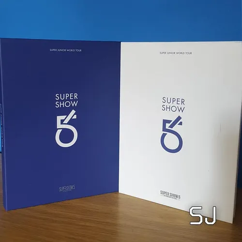 Super Junior Album Del Super Show 5 Y 6 + Poster Til Estándar (Usado)