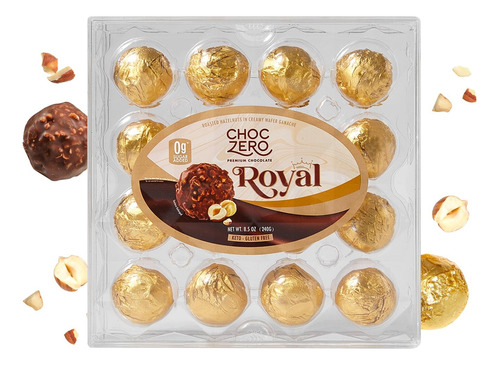 Chocolates Tipo Ferrero Keto Sin Azucar Choczero 240 G
