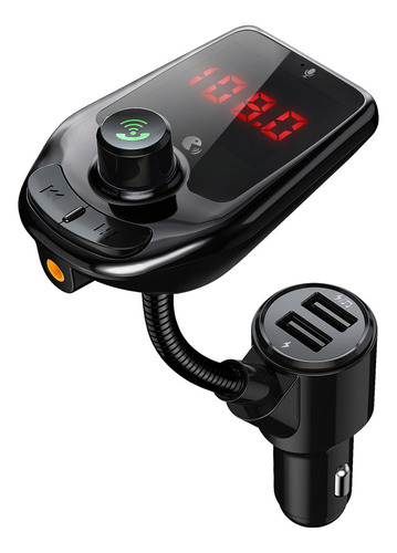 Receptor Vehículo Transmisor Bluetooth Fm De Música Mp3
