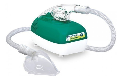 Nebulizador ultrassônico Soniclear Pulmoclear verde e branco 90V/230V