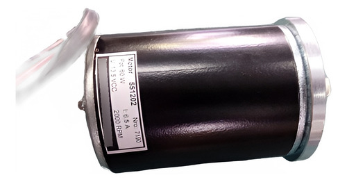 Motor 12v C.c. 60 W C/ Brida B14 Cuerpo 56 2000 Rpm