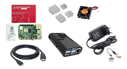 Kit Completo Raspberry Pi4 Pi 4 Model B 2gb Ram
