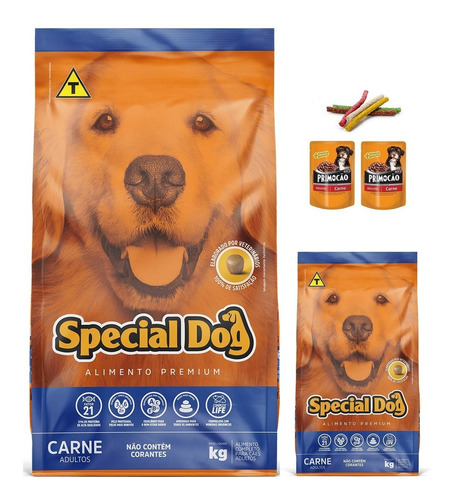 Comida Perro Special Dog 20k + 6 Pates + Snacks