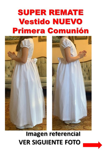 Super Remate Hermoso Vestido Nuevo De Primera Comunión