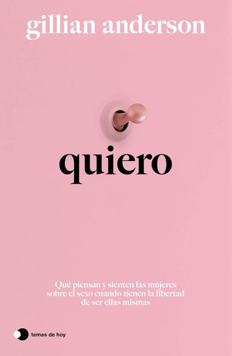 Libro: Quiero. Anderson, Gillian. Temas Hoy