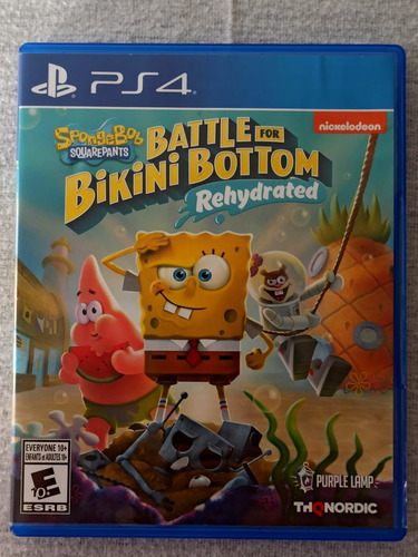 Spongebob Squarepants Battle Bikini Bottom Rehydrated Ps4 (Usado)