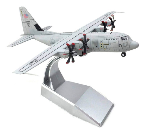 Teckeen Escala Usaf Modelo Avion Transporte Hercul Aleacion