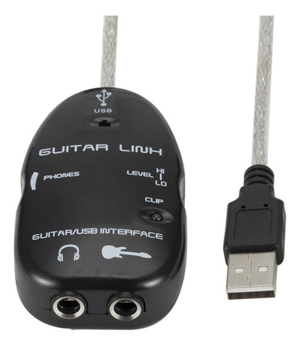 Conector Adaptador De Cable De Enlace De Interfaz De Guitarr