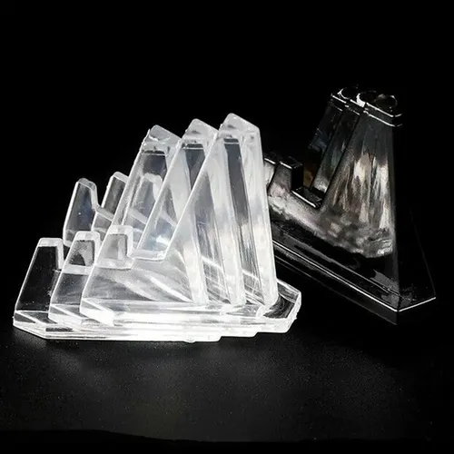 PATIKIL 5 Paquetes De Soporte Para Monedas – Estuche Cuadrado Transparente Y Negro Con Almohadillas Recortables Para Monedas De 20/25/30/35/40mm, Ideal Para Coleccionistas