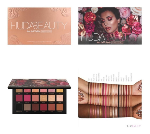 Sombras Huda Rose Gold - g a $92