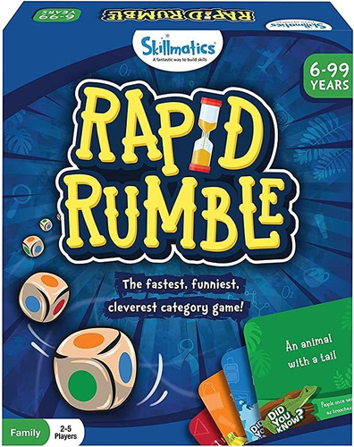 Juego De Mesa Skillmatics : Rapid Rumble | Regalos Para Niñ