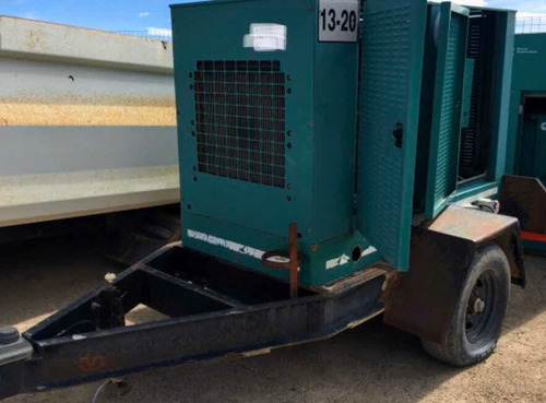 Grupo Electrógeno Onan 70kva Sobre Trailer Envíos Al País