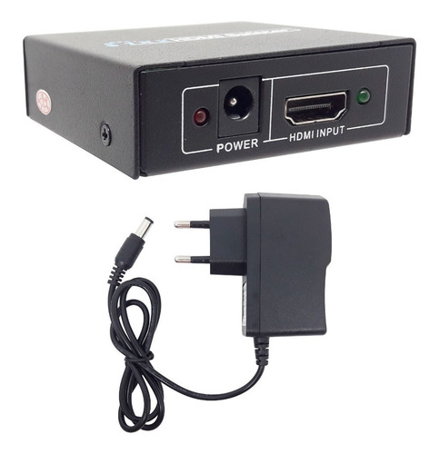 Imagem 4 de 5 de Divisor De Hdmi 1 Aparelho Para Duas Tv Ao Mesmo Tempo!!