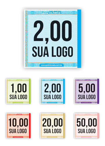 Cédulas Dinheirinho P/ Eventos Festas Bares - Kit 1.000 Un