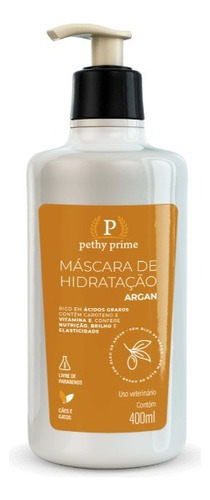 Petht Prime Mascara De Hidratacao Argan 400 Ml Argan