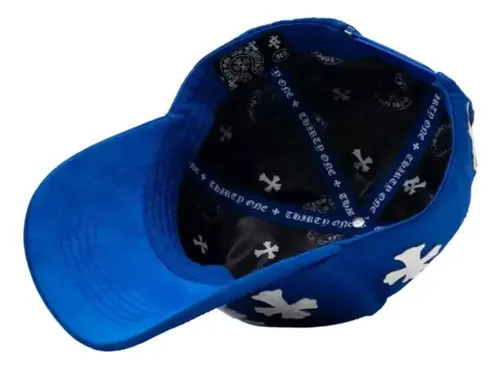 Boné De Beisebol Ajustável Zqcap 31 Hats La Blue Chrome Ghhgz
