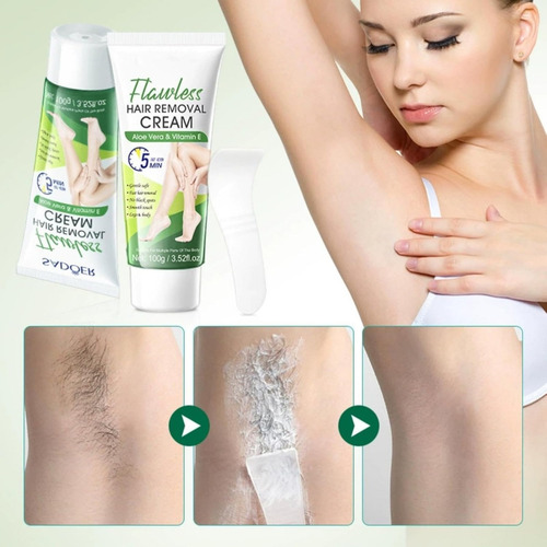 Creme De Depilação Para Mulheres, Loção Depilatória Suave