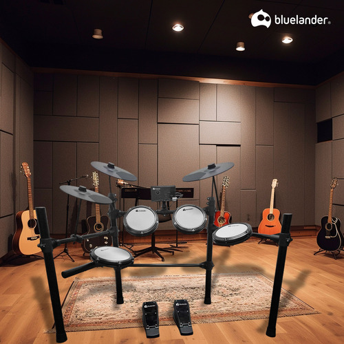 Batería Musical Set De 12 Piezas Conexión Bluetooth
