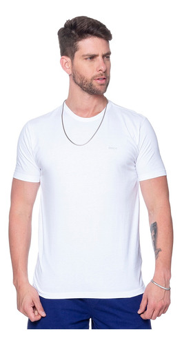 Camiseta Masculina Algodão Básica Lisa Doct