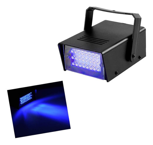 Led Blue Strobe Lights Dance Flash Strobe Lights Adjustable 