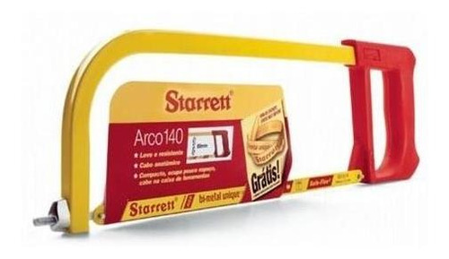 Imagem 3 de 3 de Arco De Serra Aço Tubular 3.1/2'' - Starrett