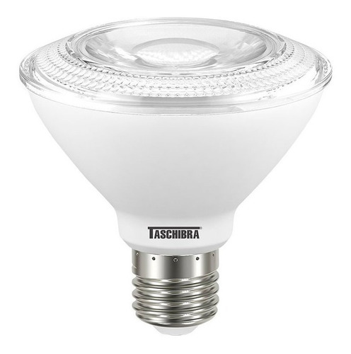 Lâmpada De Led Par30 9,9w Ip65 E27 Bivolt Taschibra Cor da luz 6500K - Branco Frio