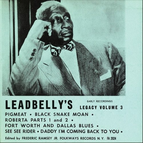 Cd Lead Bellys Legacy, Vol. 3 Early Recordings - Belly, Lea