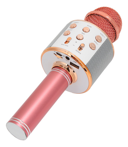 Micrófono De Mano, Altavoz Inalámbrico, Tecla Multifunción P