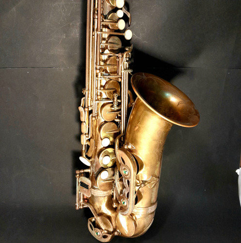 Saxo Alto Para Restaurar Completo Con Bolso Dorado