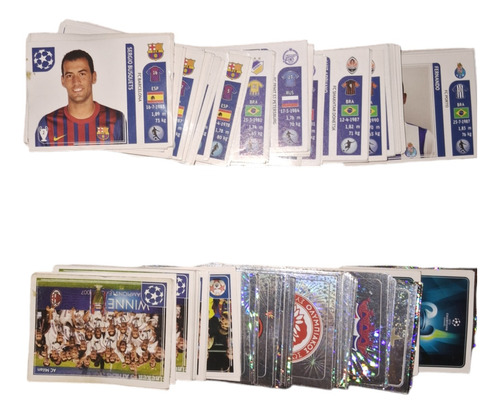 20 Figuritas Champions League 2011/12 Sueltas A Eleccion  