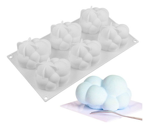 Molde De Pasta Candy Sugar Craft Cloud Para Decoración De Ta