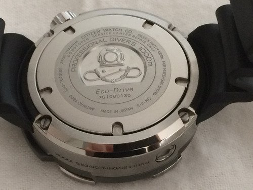 Relógio Citizen Bn7020 + Pulseira Titânio - Autozilla 1000m