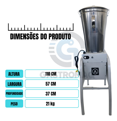 Processador De Alimentos 19l Uso Profissional