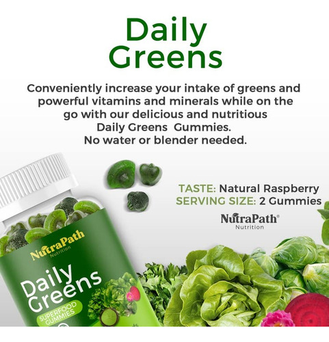 Nutapath Super Greens Gomitas Nutrapath