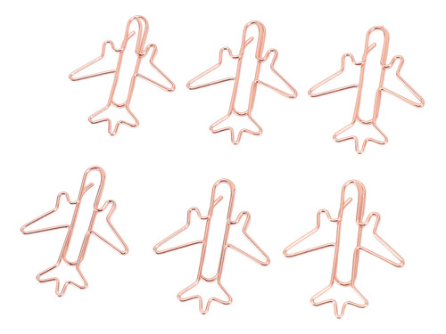 Clips Para Marcapálogos Con Forma De Avión, 80 Unidades, Pap