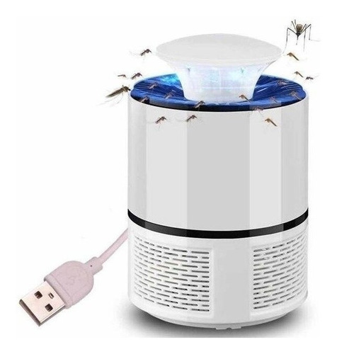 Lámpara Mata Mosquito Usb Lampara Succión Repelente Mosquito