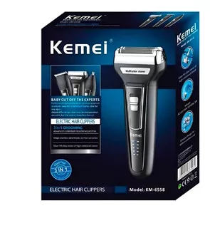 Cortador De Cabello Afeitado Nariz Kemei Hair Clipper 3-1