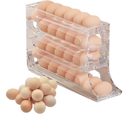 Dispensador De Huevos Para Refrigerador De 4 Niveles