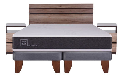 Cama Europea King Cic Ortopedic + Set Ares