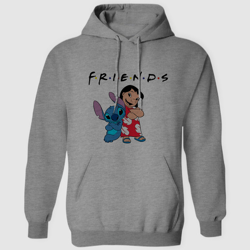 Sudadera Con Gorro Friends Forever Lilo Y Stitch